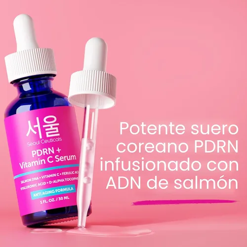 Vista 8 de SeoulCeuticals PDRN Serum Salmon DNA Vitamina C Suero – Cuidado de la Piel Coreano Anti-Envejecimiento PDNR Reparación de la Piel – K Beauty PDRM