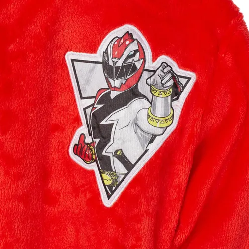 Vista 4 de Power Rangers Bata de felpa para niño pequeñogrande