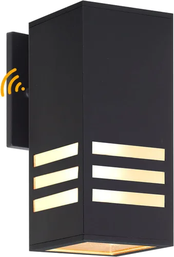 Vista 23 de Lámpara de pared para exteriores, iluminación exterior – Listado ETL, aluminio fundido a presión antioxidante, impermeable, diseño de cilindro