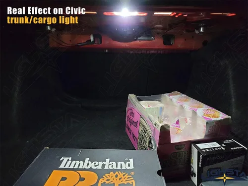 Vista 6 de Paquete de 6 luces LED blancas superbrillantes para interiores Honda Civic 2016 2017 2018 2019 2020 2021 + luces de matrícula y herramienta