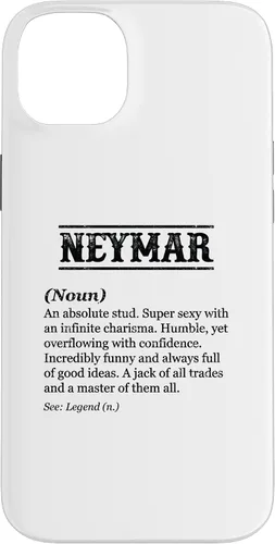 Vista 15 de Neymar - Definición de nombre Frase divertida - Funda personalizada para iPhone 17 para hombre