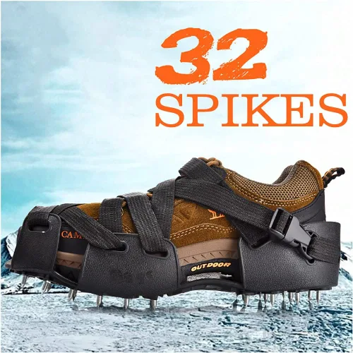 Vista 3 de Zapatos con pinchos para recubrimientos resinosos, pisos epoxi, superposiciones, instalación de cubierta, arena de pavimento con pinchos, crampones