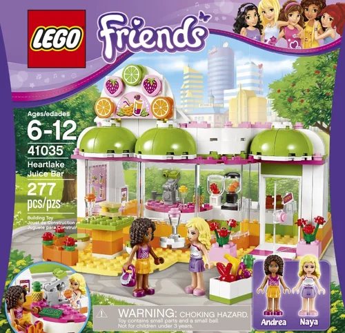 Vista 4 de Lego Friends, barra de jugos 41035 Heartlake