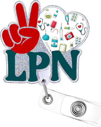 Vista 8 de Plifal Soporte retráctil para carretes con clip de identificación para enfermera, enfermería, etiqueta, tarjeta de identificación, radiología