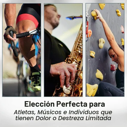 Vista 5 de Logest Barras ejercitadoras de mano para terapia física, alivia el dolor de tendinitis y mejora la fuerza de agarre, codo de tenis, codo de Juego