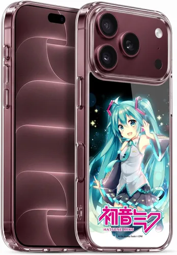 Vista 113 de Head Case Designs Licencia Oficial Hatsune Miku Gráficos Lindos Carcasa de Gel [Protección de Grado Militar] Compatible con Apple iPhone 7 CUTE
