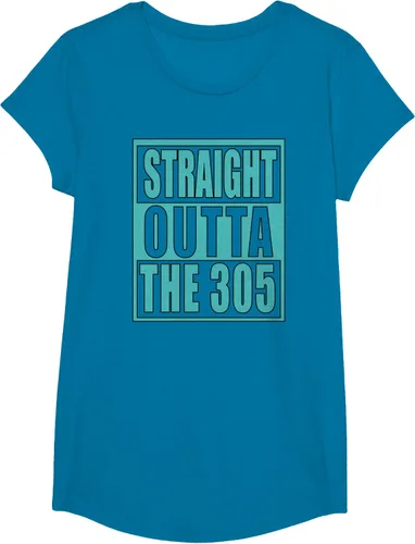 Vista 32 de Miami Straight Outta The 305 Funny South Florida Fan - Camiseta