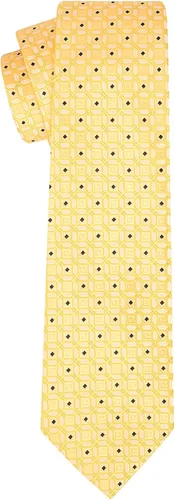 Vista 43 de KissTies Mens Checkered Tie Set Solid Color Festive Necktie + Pocket Square