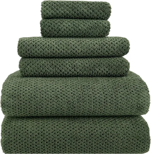 Vista 8 de YTYC Toallas, toallas de baño extra grandes de 29 x 59 pulgadas para baño, toallas de ducha súper suaves de secado rápido, peso ligero, microfibra