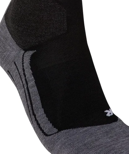 Vista 6 de FALKE Calcetines de esquí SK4 para mujer, lana merina, altura hasta la rodilla, cojín ligero, transpirables, de secado rápido, calcetines deportivos