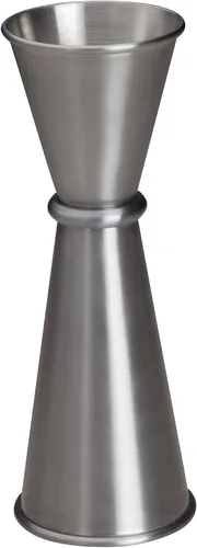 Vista 4 de WINCO Jigger de estilo japonés, plateado