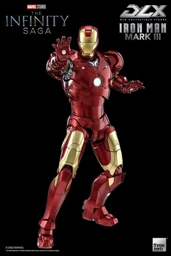Vista 6 de Marvel Infinity Saga: Iron Man Mark 3 Deluxe Figura de acción a escala 1:12