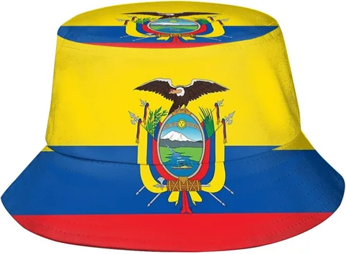 Vista 21 de Lindos sombreros de pescador de bandera plegable patriótico a la moda, gorra de pescador para viajes de verano al aire libre para adultos, mujeres