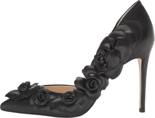 Vista 8 de Jessica Simpson Pointesta Women's Flower Embellished D'Orsay Stiletto Pumps