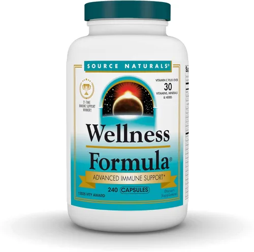 Vista 9 de Source Naturals Fórmula de Bienestar Vitaminas Bio-Alineadas y Defensa Herbal, SN1425, 1