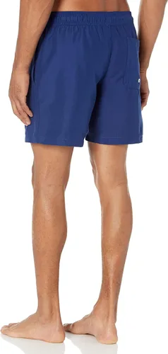 Vista 3 de Tienda Essentials Traje de baño para hombre con forro de malla, bolsillos, cierre de cordón