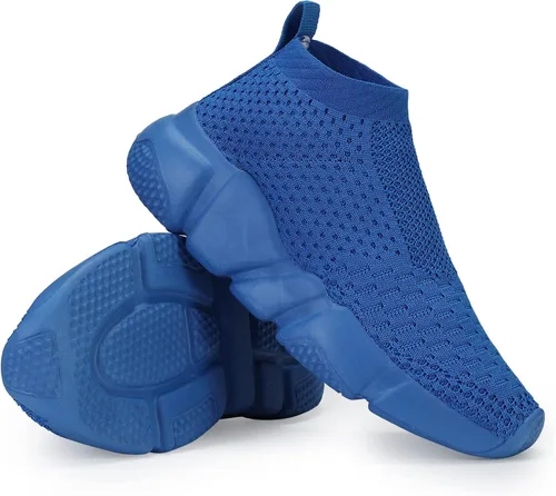 Vista 5 de Casbeam - Tenis para niños y niñas, transpirables, ligeros, casuales, zapatos deportivos para correr, caminar