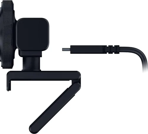 Vista 16 de Razer Kiyo V2 Webcam para transmisión y colaboración 4K 30 Fps, negro