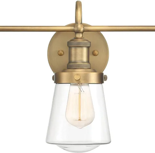 Vista 3 de DESIGNERS FOUNTAIN Taylor 69503-CH - Lámpara de tocador de baño con 3 luces, cromada