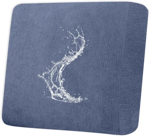 Vista 125 de Fundas de cojín impermeables para sofá, funda elástica lavable con diseño elástico antideslizante, protector de muebles para mascotas y niños