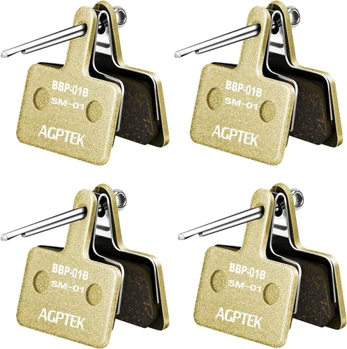 Vista 12 de AGPTEK Bike Brake Pads, High-Performance Brake Pads, Disc Brake Pads & Spring for Mountain Bike Disc Brakes,Bike Pads Compatible with TRP Tektro