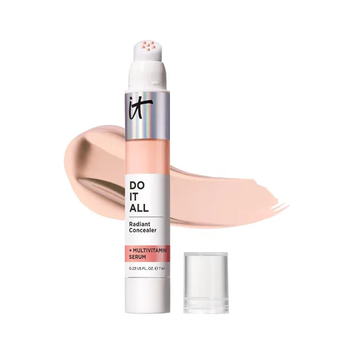 Vista 17 de IT Cosmetics Do It All Radiant Corrector - Corrector de maquillaje - Hidrata e ilumina - Cobertura media sin arrugas y acabado radiante