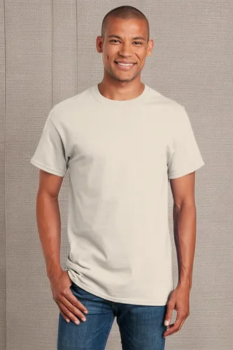 Vista 7 de Gildan Camiseta de ultra algodón, estilo G2000, paquete de 2, natural (paquete de 2), XL, Natural