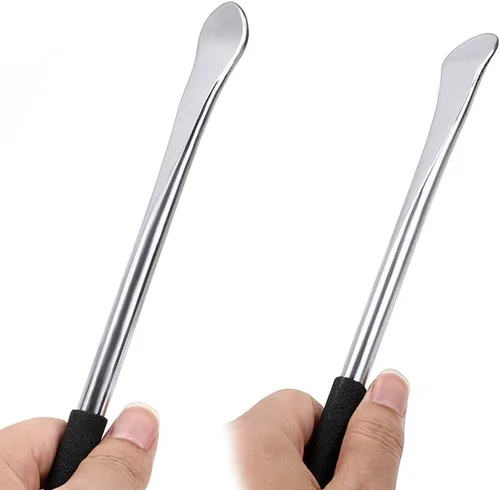 Vista 7 de Sumnacon Juego de cucharas para palancas de neumáticos, kit de herramientas de hierro para neumáticos de motocicleta, bicicleta y automóvil