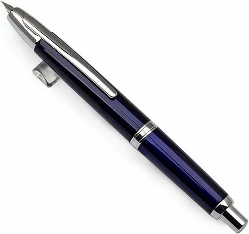 Vista 13 de JINHAO 10 Press Pluma estilográfica retráctil de metal con convertidor de tinta (punta EF 0.38mm, color rojo ágata)