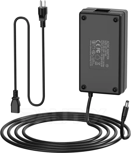 Vista 8 de PAUTIX - Adaptador de fuente de alimentación de 24V CC 24V 2A 48W Transformador de controlador LED de bajo voltaje con enchufe US de 5.5 x 2.1mm