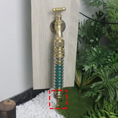 Vista 6 de Joywayus Boquilla de chorro de alta presión de latón resistente con juego de válvula de cierre 3/4 "conector GHT para manguera de agua de jardín