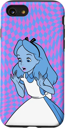 Vista 18 de Funda de neón para iPhone 16 Disney Alicia en el país de las maravillas Alicia