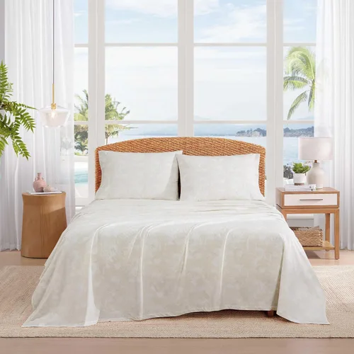Vista 27 de Calvin Klein - Juego de sábanas de tamaño Queen, sábanas refrescantes frescas y a medida con un tacto de percal de algodón naturalmente suave