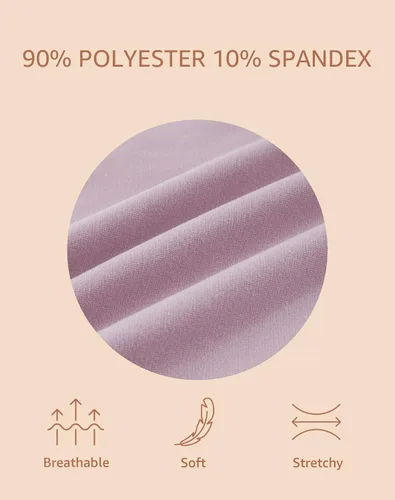 Vista 5 de INNERSY Conjunto de ropa interior térmica para mujer capa base delgada y larga para clima frío