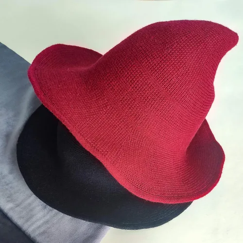 Vista 5 de Sombrero de bruja de las mujeres para Halloween sombreros fiesta y diario