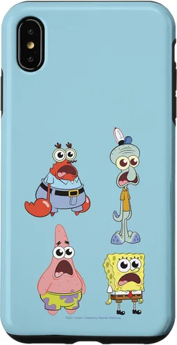 Vista 11 de Spongebob Squarepants Carcasa para iPhone 17 de Group Shot Stare