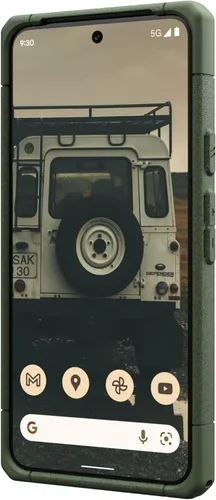 Vista 7 de URBAN ARMOR GEAR UAG - Funda protectora hecha para Google Pixel 8 Pro, color verde oliva verde oliva, delgada, resistente a los impactos, resistente