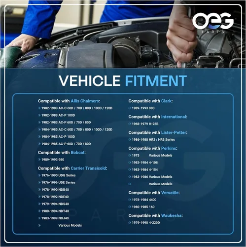 Vista 4 de OEG Parts - Arrancador compatible con Perkins INBOARD & Stern Drive 4-108 4108 4-154 4154 1113280 1998334 1998338 1998378 1998394 35258990