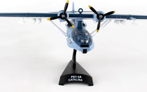 Vista 3 de Daron Sello postal comercial mundial USN Pby5 Catalina 1/150 modelo de avión