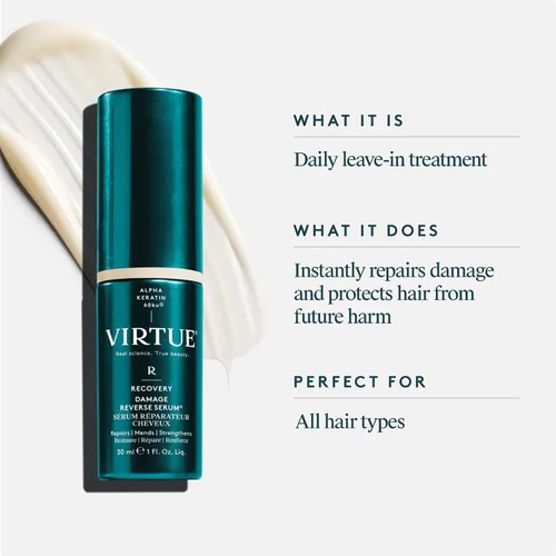 Vista 9 de VIRTUE Suero inverso para el cabello de recuperación
