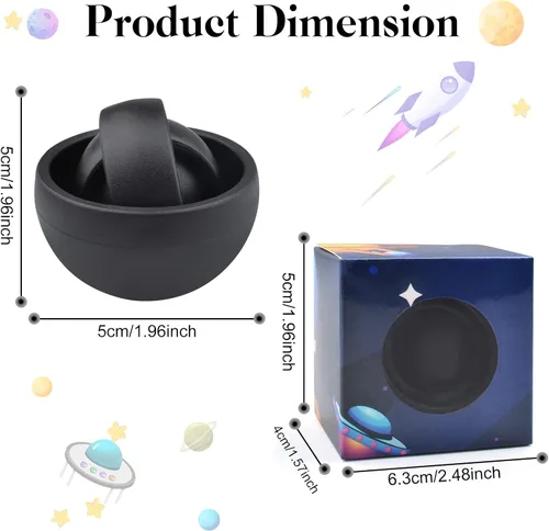 Vista 2 de Paquete de juguetes sensoriales Fidget Gyro y juguetes sensoriales para autismo