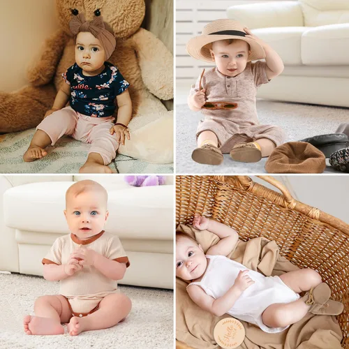Vista 6 de Regalos de bebé niña, regalos de baby shower para niñas, regalo único para bebés, artículos esenciales para recién nacidos, gafas de sol para recién
