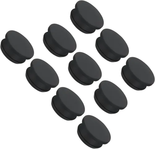 Vista 81 de MECCANIXITY Tapones de silicona con bloqueo de clic para cubrir agujeros de panel, sello de panel de goma tipo empotrado redondo para antepechos