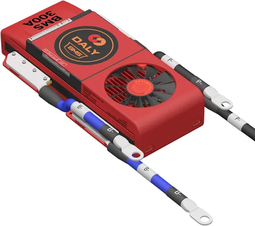 Vista 21 de DALY BMS 72V Li-ion 20S 30A Tablero de protección con cable de equilibrio de puerto común para panel solar autoconstruido, sistema de suministro