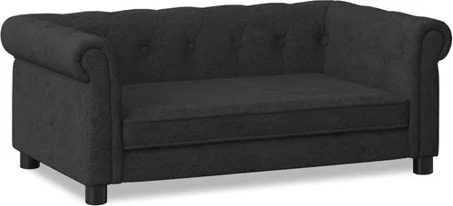 Vista 7 de KEIKI Cama para perros medianos y grandes, sofá cama elevada para mascotas, sofá elevado duradero para perros con patas, cama para mascotas de 39
