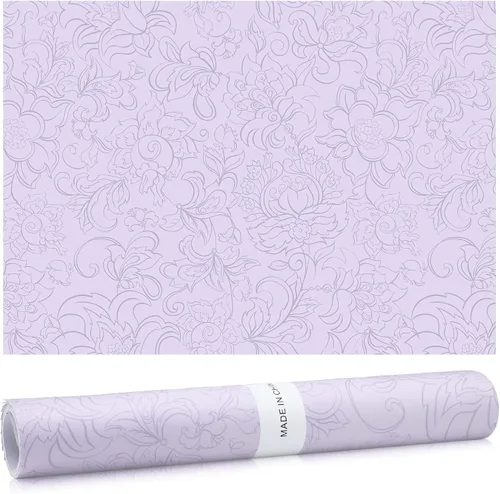 Vista 13 de Gersoniel 10 hojas de forros de cajones para aparadores, revestimientos de cajones perfumados, papel perfumado no adhesivo para estantes fragantes