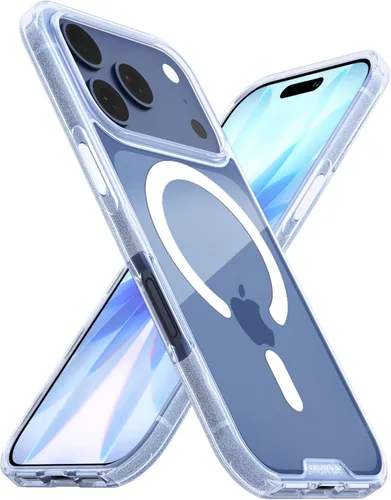 Vista 15 de Smartish® - Funda MagSafe transparente para iPhone 17, Gripmunk, funda delgada magnética [ligera + protectora], cubierta de agarre delgada