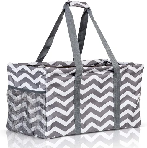 Vista 15 de Bolsa de utilidad extra grande de Lucazzi - Bolsa de playa grande plegable sobredimensionada, excelente para la piscina con marco resistente