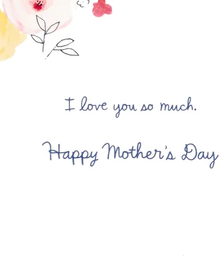 Vista 5 de Hallmark Tarjeta del Día de la Madre para Esposa (Gracias)