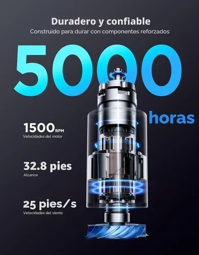 Vista 6 de GoveeLife Ventilador de torre negro para dormitorio, ventilador de piso inteligente de 36 pulgadas con control de aplicación/voz, sensor